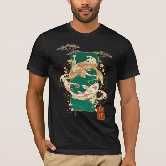 鯉昇天 Tシャツ (正面)