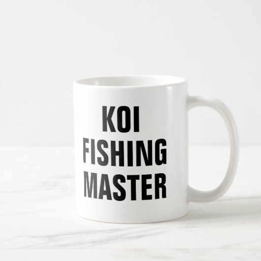 鯉釣りマスター コーヒーマグカップ (右)