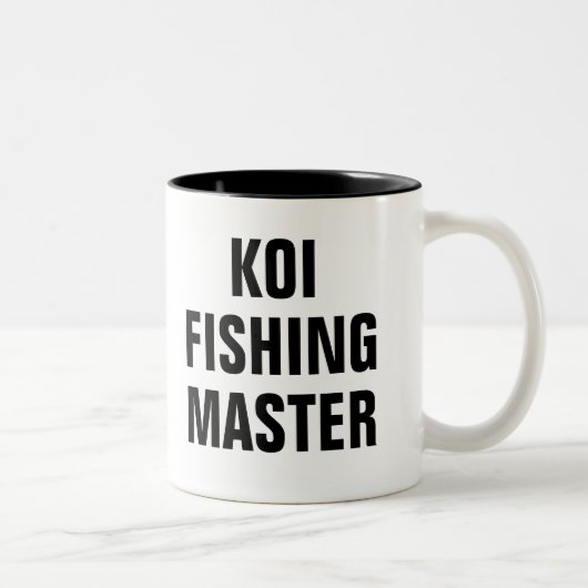 鯉釣りマスター ツートーンマグカップ (右)