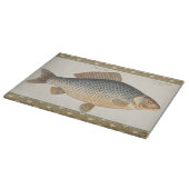 鯉魚魚釣り絵画の淡水 カッティングボード (角)