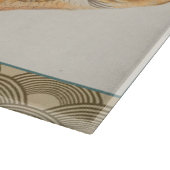 鯉魚魚釣り絵画の淡水 カッティングボード (角)