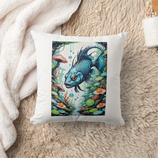 鯉2 クッション (ブランケット)