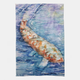 鯉 キッチンタオル