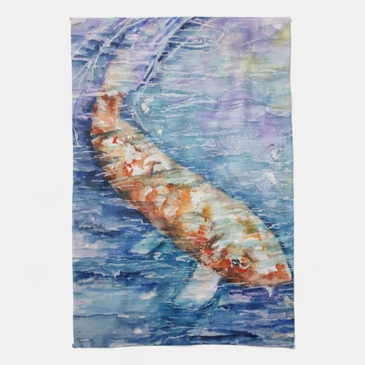 鯉 キッチンタオル (縦)