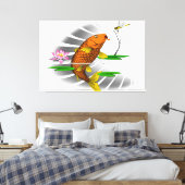 鯉 キャンバスプリント (インサイチュ (寝室))