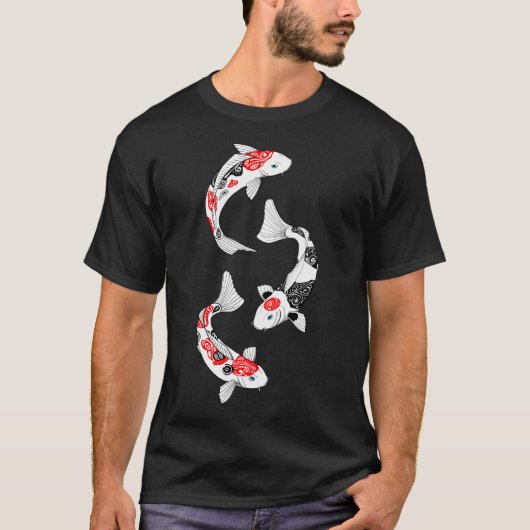 鯉 コイ (3) Tシャツ (正面)