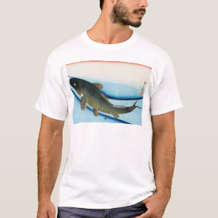 鯉、広重のコイ、Hiroshigeの浮世絵 Tシャツ