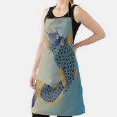 鯉、日本のデザイン エプロン (インサイチュ)