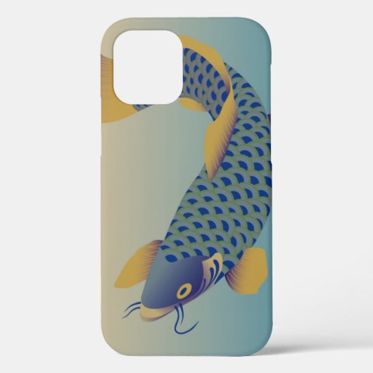 鯉、日本のデザイン Case-Mate iPhoneケース (裏面)