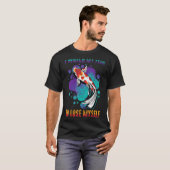 鯉 私は私自身を失うために私の魚を見ます 鯉 霊感 Tシャツ (正面フル)