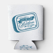 鯖釣り独身最後の旅 ヴィンテージ 海事 缶クーラー (裏面)