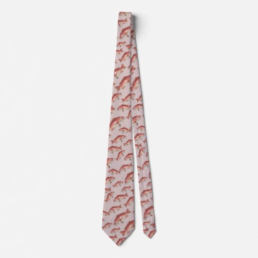 鯛の釣り ネクタイ (正面)