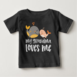 鯨🐳おばあちゃんが大好きな孫ギフト ベビーTシャツ