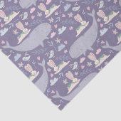 鯨お洒落とブンニーの模様ティッシュペーパー 薄葉紙 (詳細)