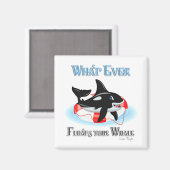 鯨が浮くもの2 マグネット (正面/裏面)