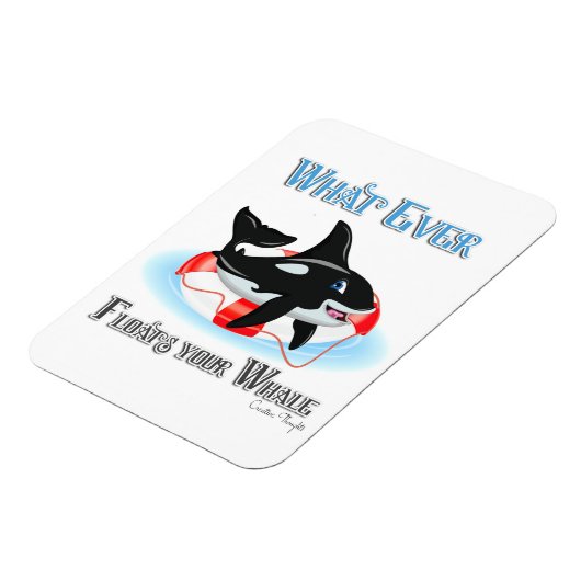 鯨が浮くもの2 マグネット (左側)