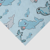 鯨とアザラシのティッシュペーパー 薄葉紙 (詳細)