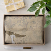 鯨と抽象芸術フローラの分離 薄葉紙 (ギフト)