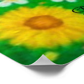 鯨と花 ポスター (角)