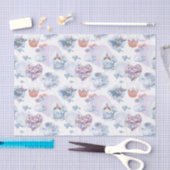 鯨と風船のティッシュペーパー 薄葉紙 (クラフト)