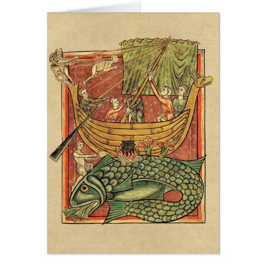 鯨により難破した船 (正面)