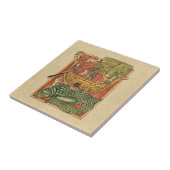 鯨により難破した船 タイル (側面)