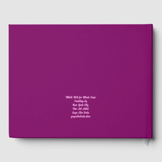 鯨のスープによく泡立てる ゲストブック (裏面)