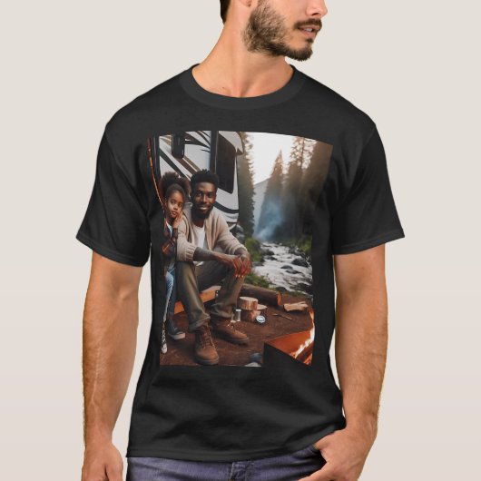 鯨のハロー・ゼア Tシャツ (正面)
