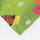 鯨のプリンスホエールウォッチングフリースブランケット フリースブランケット (角)