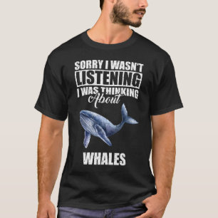 鯨の事聞を考える悪く思った Tシャツ