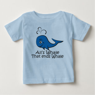 鯨の果ての鯨 – おもしろい Tシャツ
