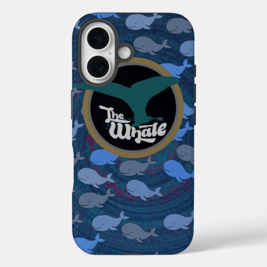 鯨の模様素晴らし。 Case-Mate iPhoneケース (裏面)