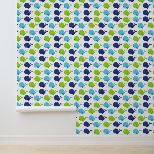 鯨の模様、かわいいクジラ、海獣 壁紙 (アプリケーション)