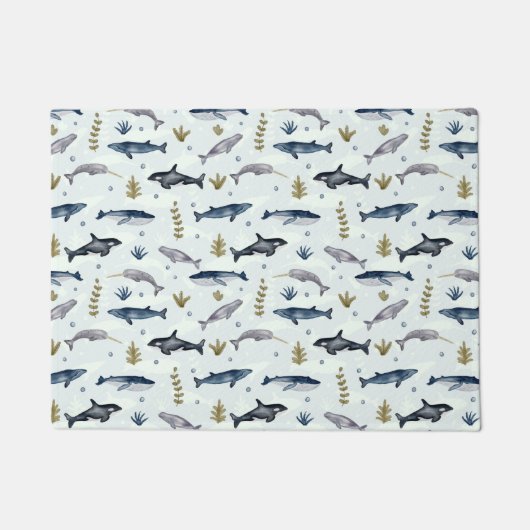 鯨の物語 ドアマット (正面)