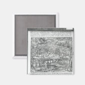 鯨の結合 マグネット (正面/裏面)