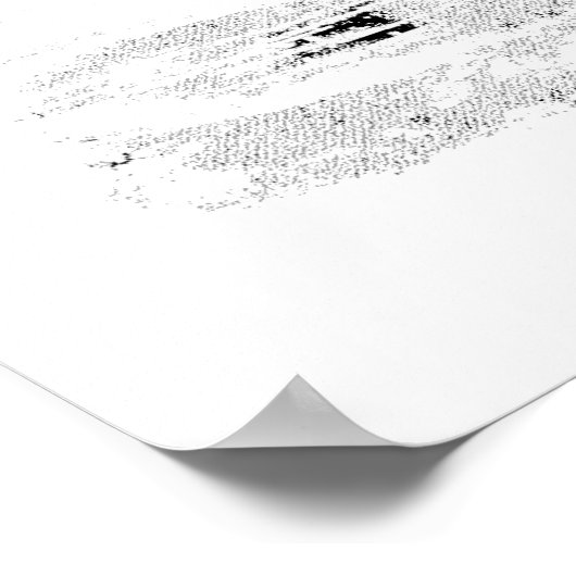 鯨の装飾 ポスター (角)