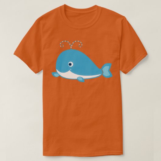 鯨の贈り物 Tシャツ (デザイン正面)