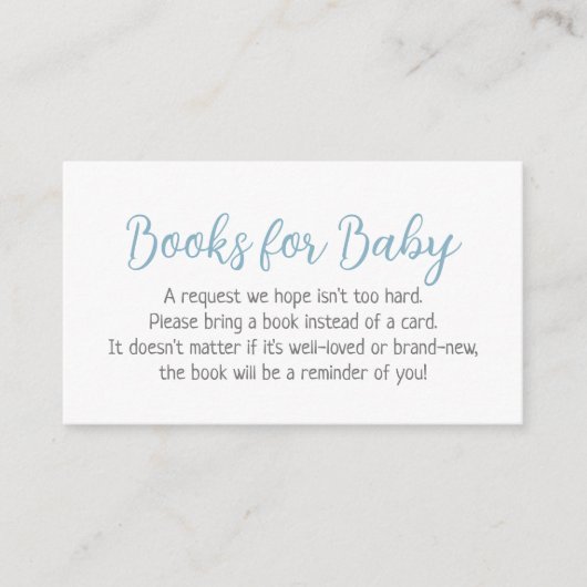 鯨の赤ちゃんシャワーのリクエスト書ベビー エンクロージャーカード (正面)