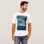 鯨の遊海デザインTシャツ Tシャツ (正面フル)