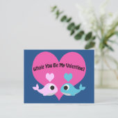 鯨は私のバレンタインか？ シーズンポストカード (スタンド正面)