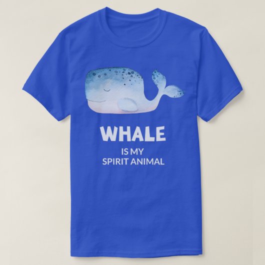 鯨は私の霊獣である1 Tシャツ (デザイン正面)