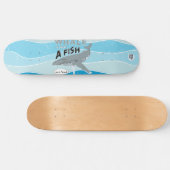 鯨は魚ではない スケートボード (横)