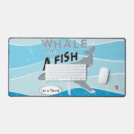 鯨は魚ではない デスクマット (キーボード&マウス)