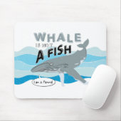 鯨は魚ではない マウスパッド (マウス)