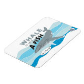 鯨は魚ではない マグネット (左側)