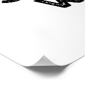 鯨をおもしろい削る ポスター (角)