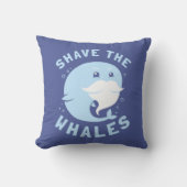 鯨を削る クッション (正面)