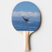 鯨を特徴とする卓球ラケット 卓球ラケット (裏面)