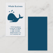 鯨カスタム業 名刺 (正面/裏面)
