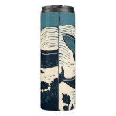 鯨シー海ノバスコシアリノカットティーコーヒー タンブラー (裏面)